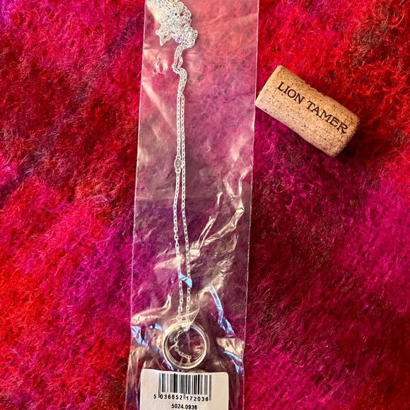 LINKS OF LONDON 925 STERLING SILVER 20/20 CLASSIC CIRCLES PENDANT 28" NECKLACE - Picture 4 of 4